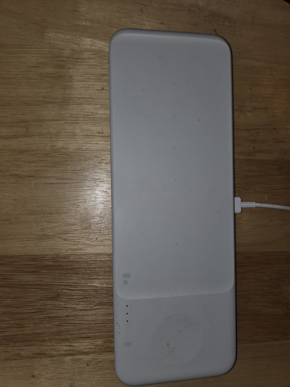 White Samsung Wireless Charging Pad Trio